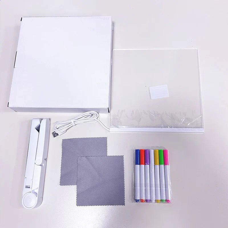 Magic Glow Board - Aprende Jugando con Luz