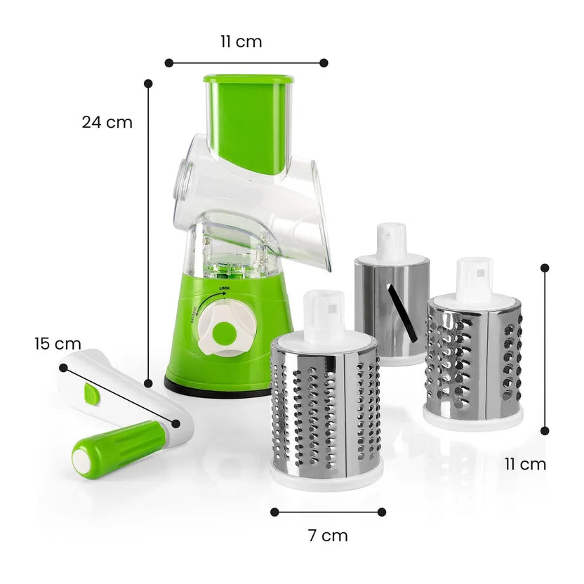 Molino Rallador Cortador de Verduras Frutas