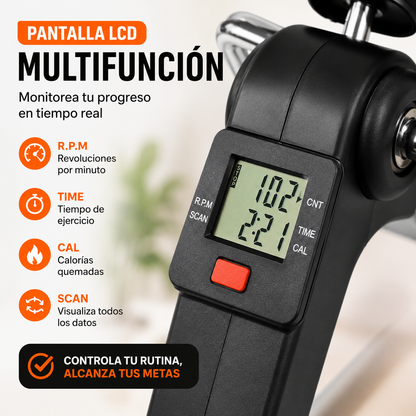 Mini Bicicleta Estática Plegable – Ejercítate Viendo TV y Guárdala Bajo la Cama