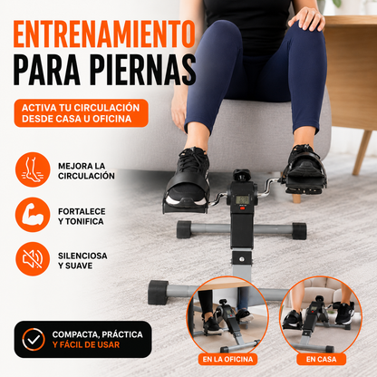 Mini Bicicleta Estática Plegable – Ejercítate Viendo TV y Guárdala Bajo la Cama