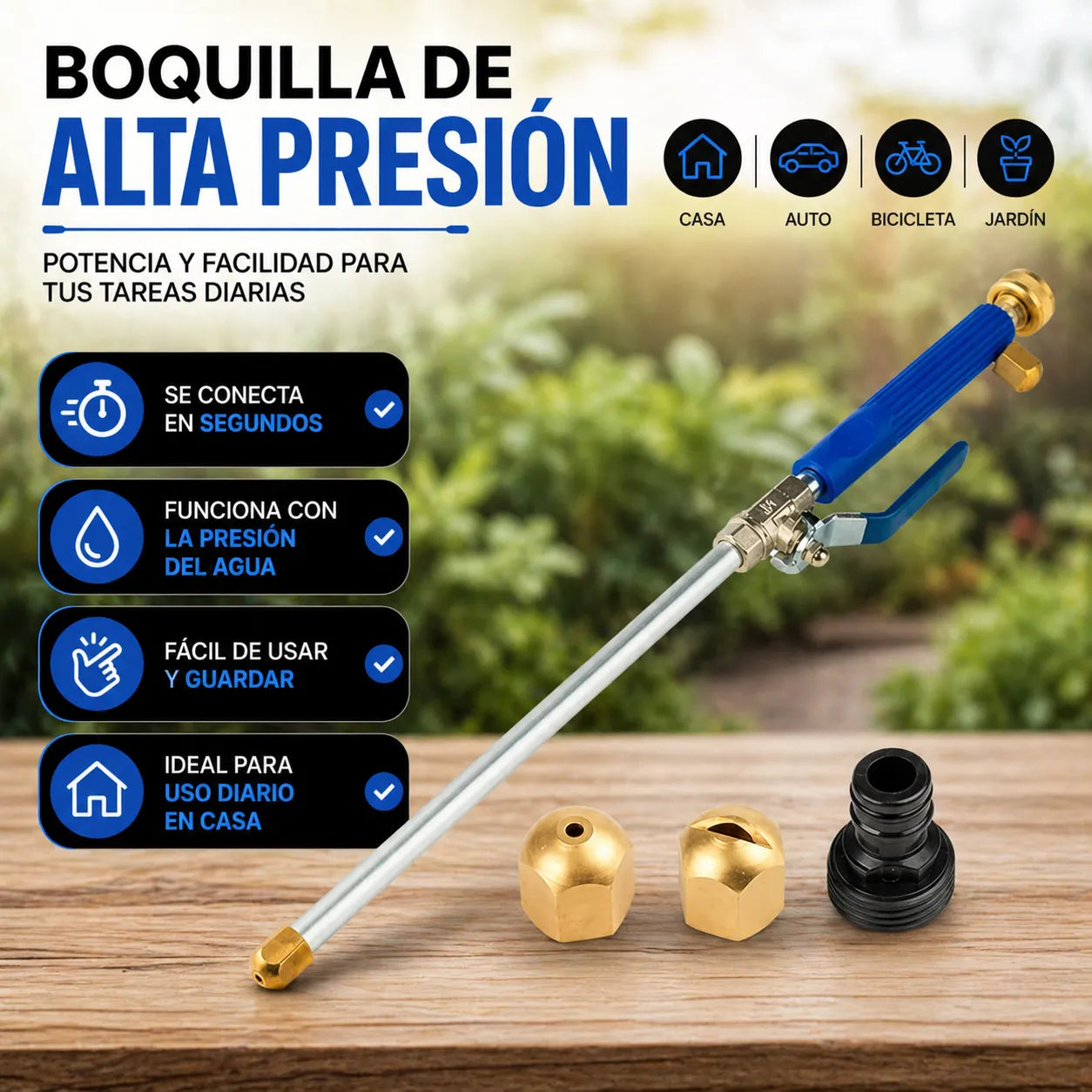 Boquilla De Alta Presión Con 50% Off Solo Hoy