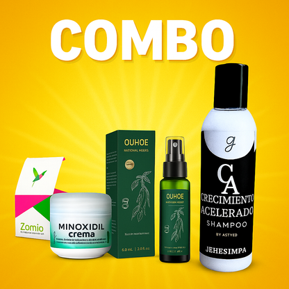 Shampoo Crecimiento Acelerado + 2 Obsequios