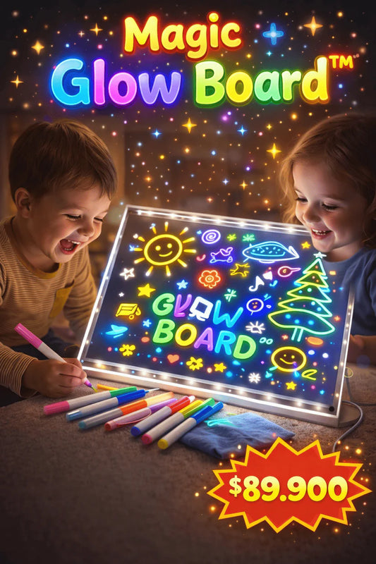 Magic Glow Board - Aprende Jugando con Luz