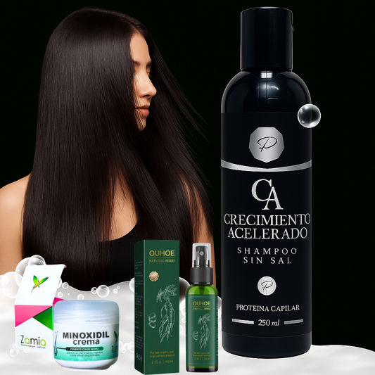 Shampoo Crecimiento Acelerado + 2 Obsequios