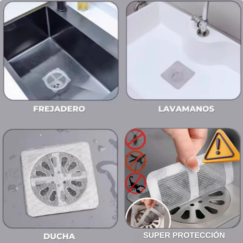 Filtros Adhesivos Anti Atascos Y Insectos (15 Un)