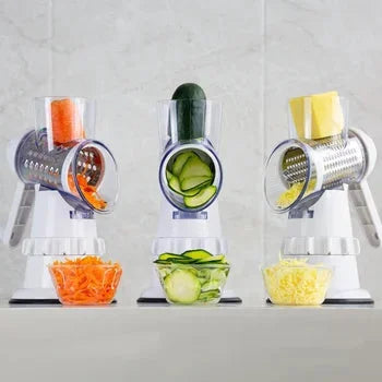 Rallador Cortador de Verduras 3 en 1