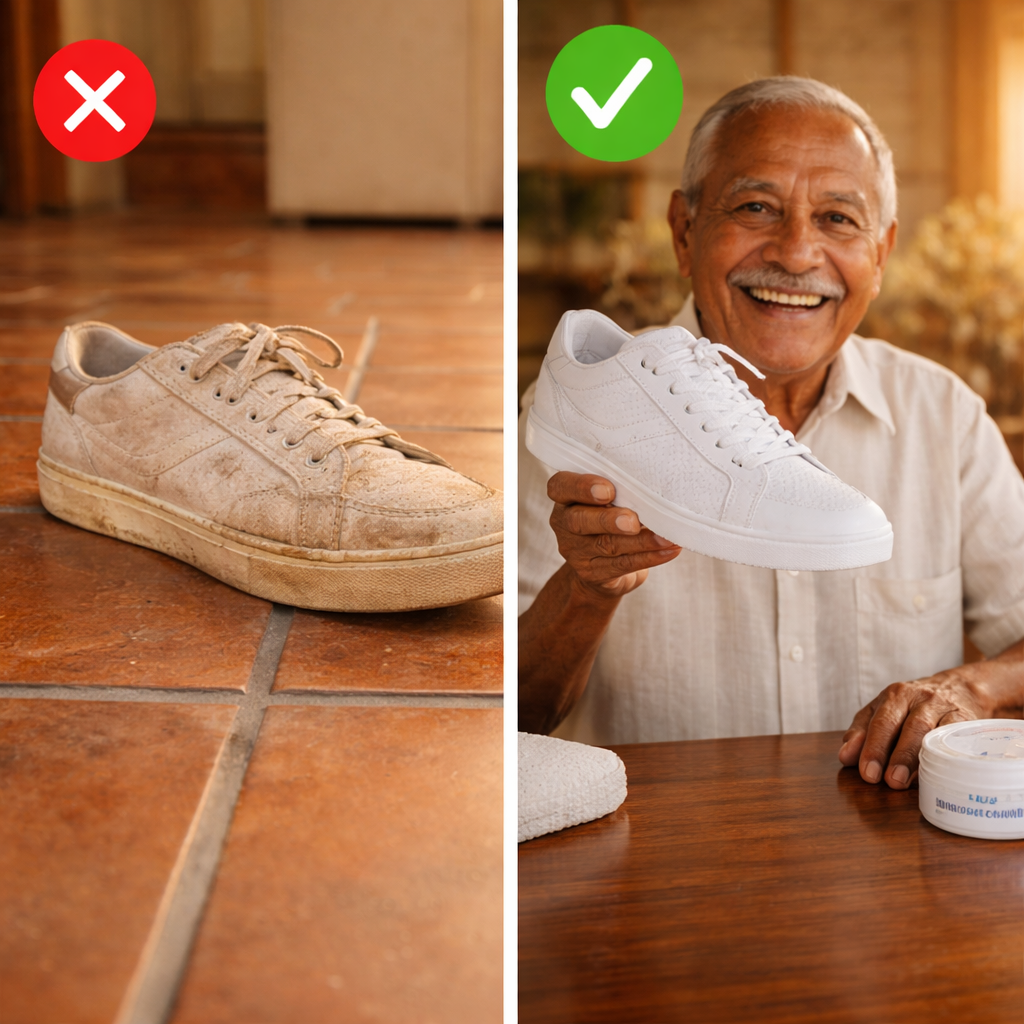 Crema Blanqueadora para Zapatos